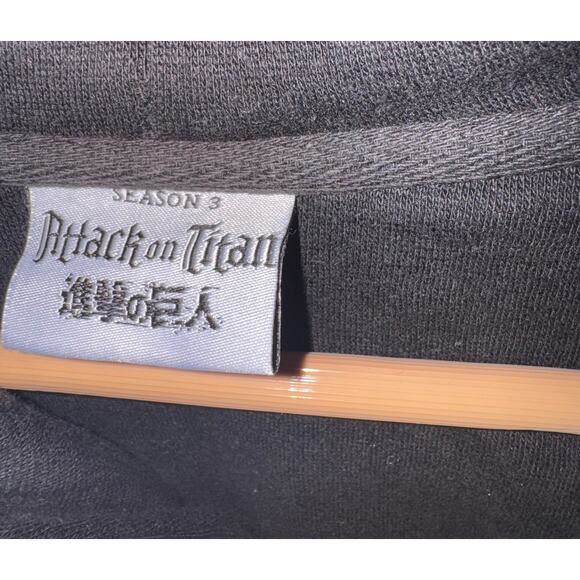Attack On Titan Scout Full-Zip Hoodie Long Sleeve Ripple Junction Size 2X Wings - Picture 8 of 10